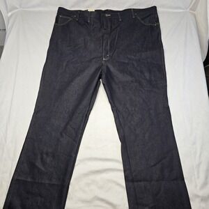 Wrangler Rugged Wear Stretch Jeans Men 54x34 Dark Blue